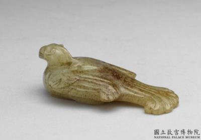 图片[3]-Jade staff pommel in the shape of a turtledove, 1st century BCE to 2nd century CE, mid-Western Han to Eastern Han period-China Archive